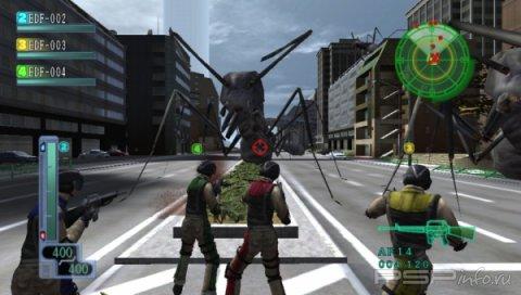 Earth Defense Force 3 Portable: трейлер и скриншоты.