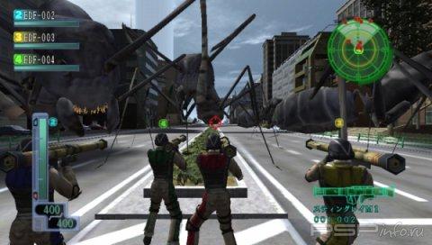 Earth Defense Force 3 Portable: трейлер и скриншоты.