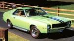 1969 AMC AMX Big Bad Green
