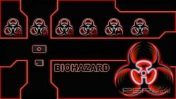  'Biohazard Red'   PTF  PSP