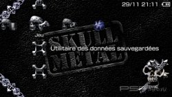  'Skull metal'   PTF  PSP