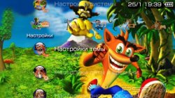  'Crash Bandicoot [RUS]'   PTF  PSP