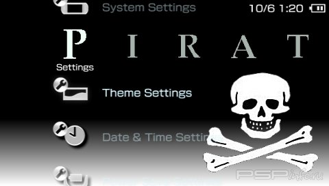  'Pirate Theme'   PTF  PSP