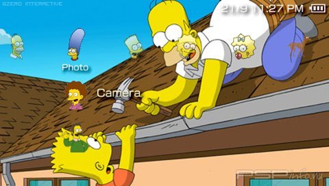  'The Simpsons'   PTF  PSP