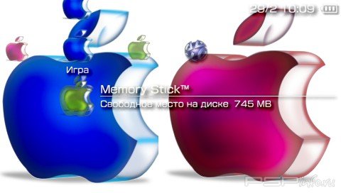  'Colored Mac Apple [RUS]'   PTF  PSP