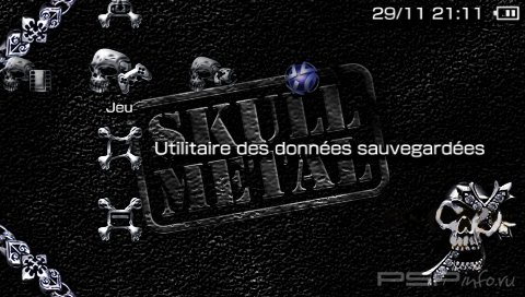  'Skull metal'   PTF  PSP