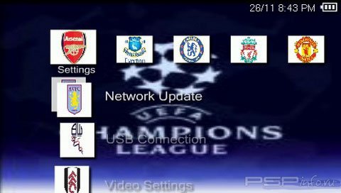  'EPL Team'   PTF  PSP