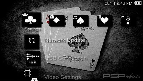  'Cards'   PTF  PSP