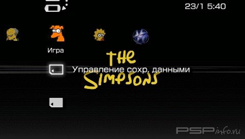  'Simpsons [RUS]'   PTF  PSP