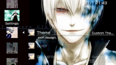  'Bleach Ichimaru Gin'   PTF  PSP