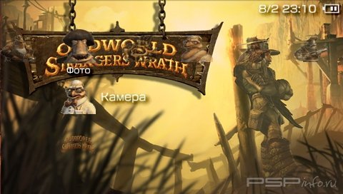  'ODDWORLD STRANGERS WRATH [RUS]'   PTF  PSP