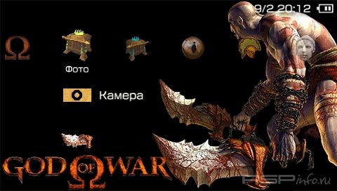  'God of War 2 [RUS]'   PTF  PSP