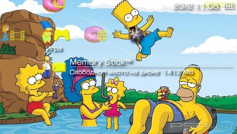  'Simpsons [RUS]'   PTF  PSP