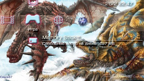  'Monster Hunter [RUS]'   PTF  PSP