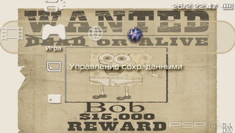  'Bob wanted [RUS]'   PTF  PSP