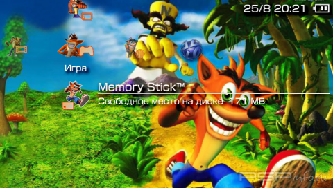  'Crash [RUS]'   PTF  PSP