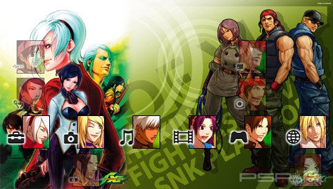  'King of Fighters [RUS]'   PTF  PSP