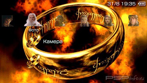  'Lord of the Rings [RUS]'   PTF  PSP