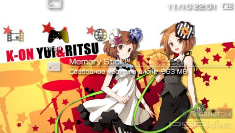  'K-ON Yui&Ritsu [RUS]'   PTF  PSP