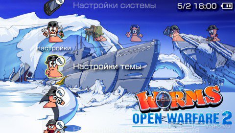  'Worms Open Warfare 2 [RUS]'   PTF  PSP